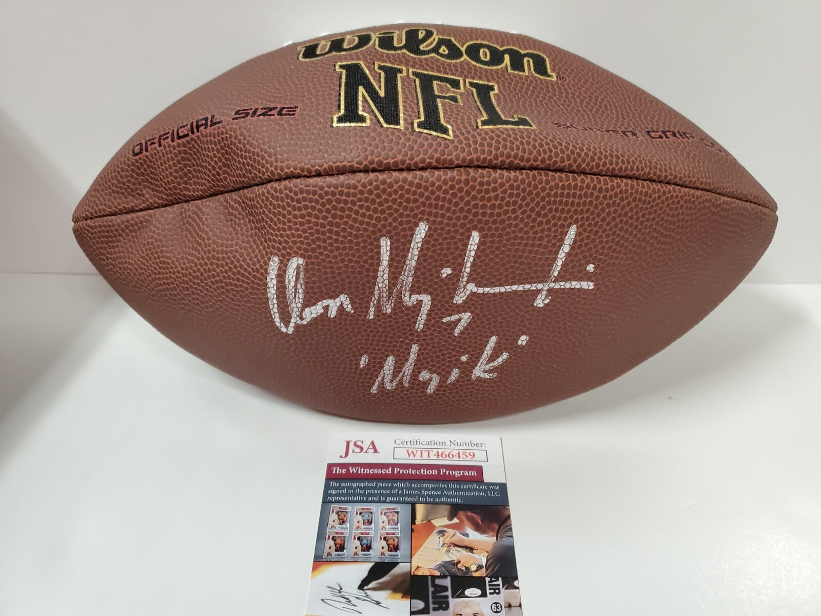 Don Majkowski Autographed Signed Football Jsa Coa