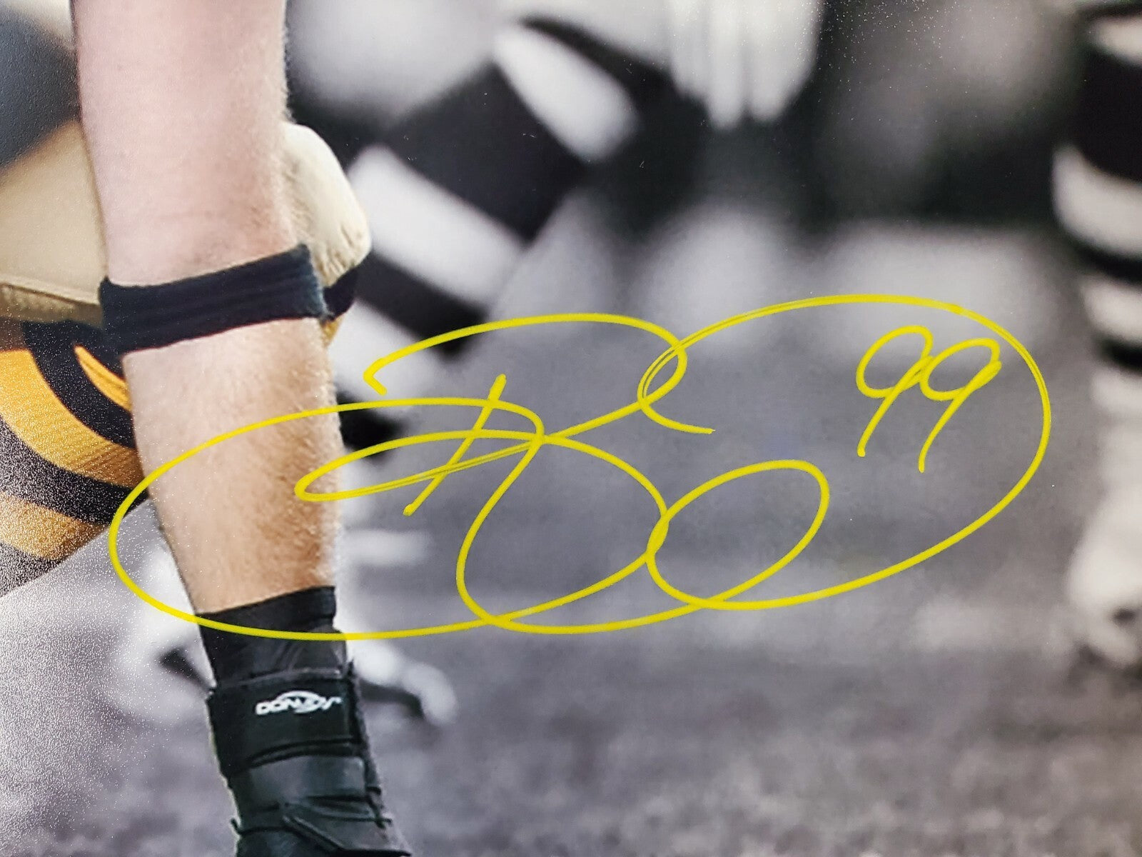 Pittsburgh Steelers Brett Keisel Autographed 16X20 Photo Jsa Coa