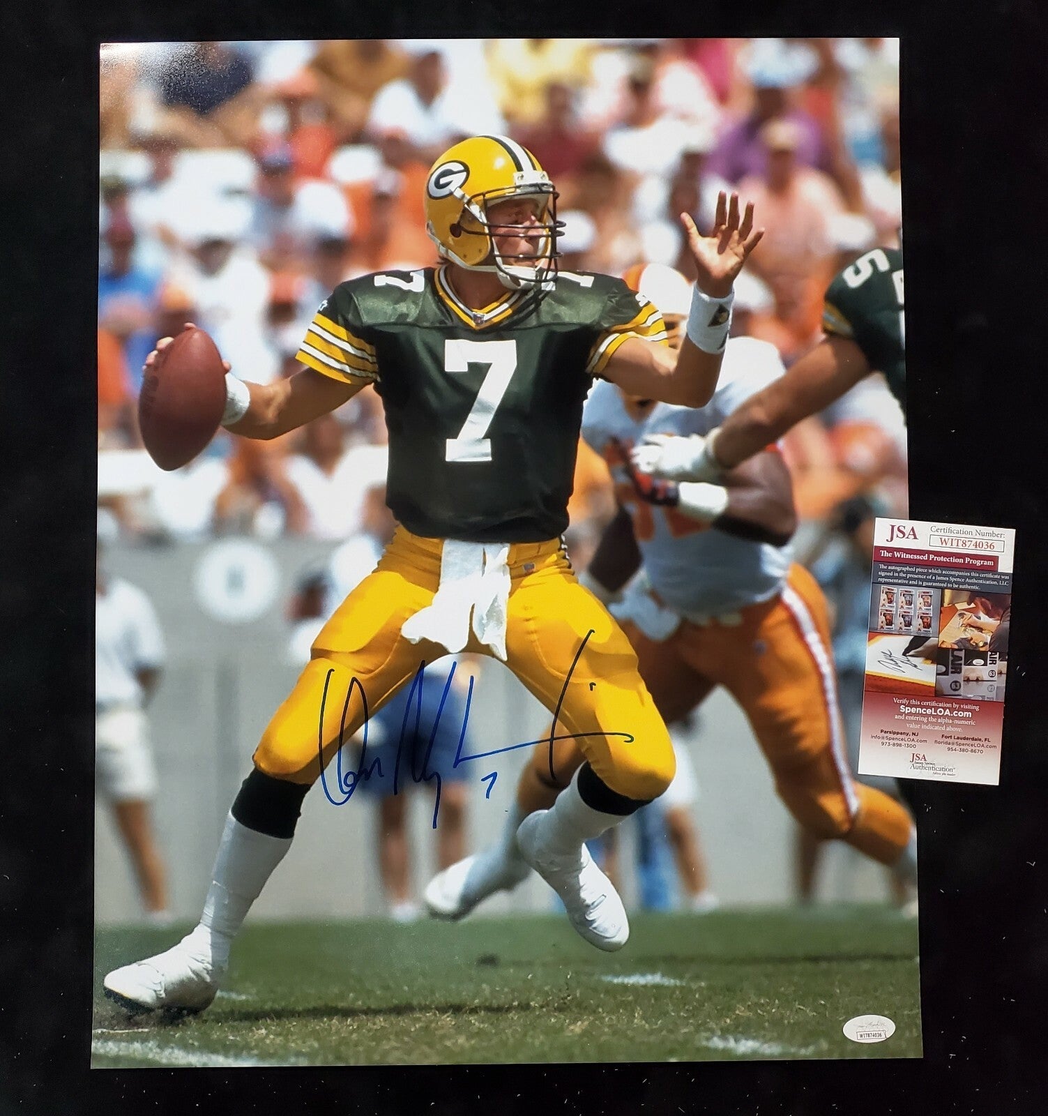 Green Bay Packers Don Majkowski Autographed 16X20 Photo Jsa Coa