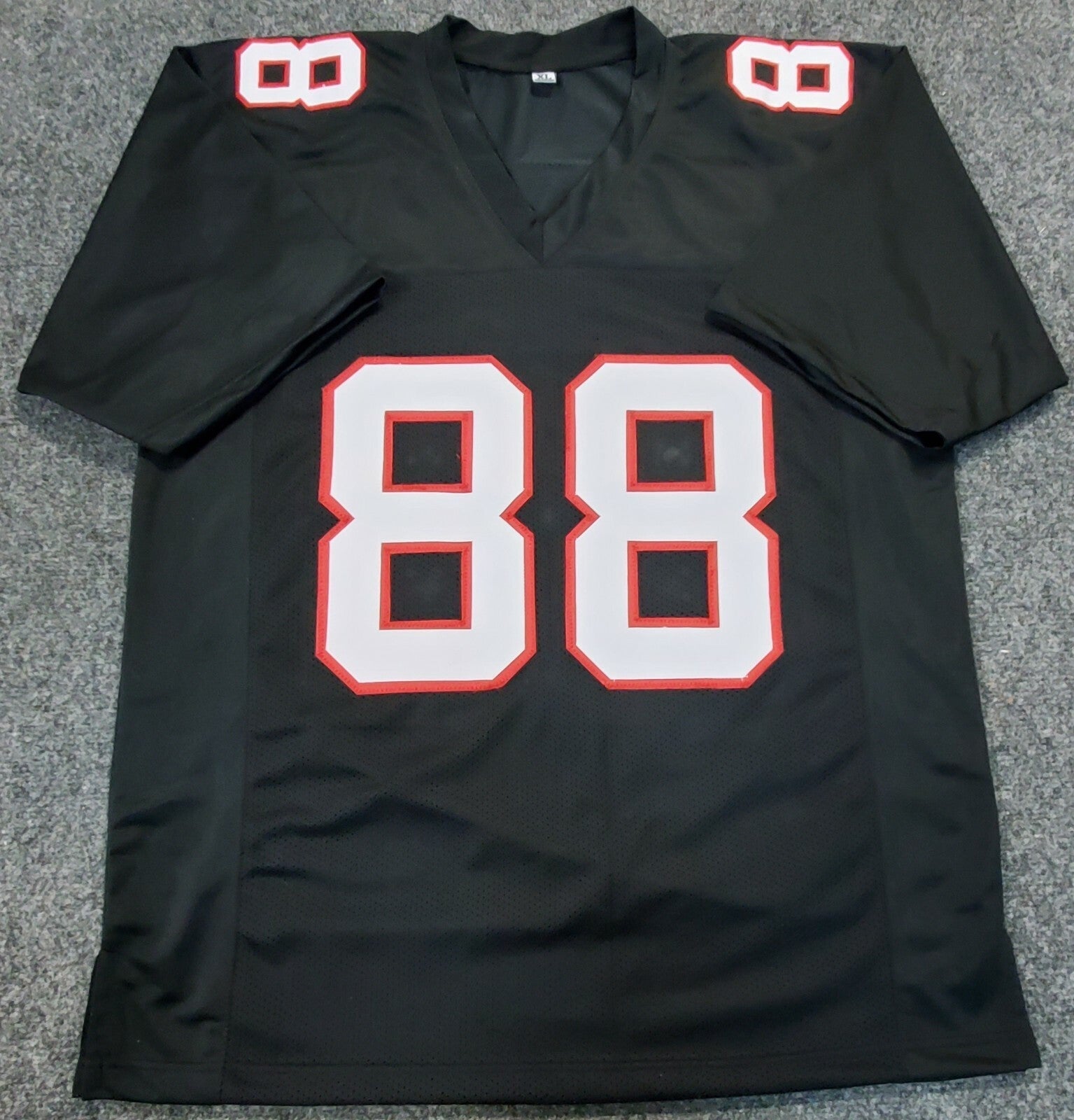 Atlanta Falcons Frank Darby Autographed Signed Jersey Jsa Coa