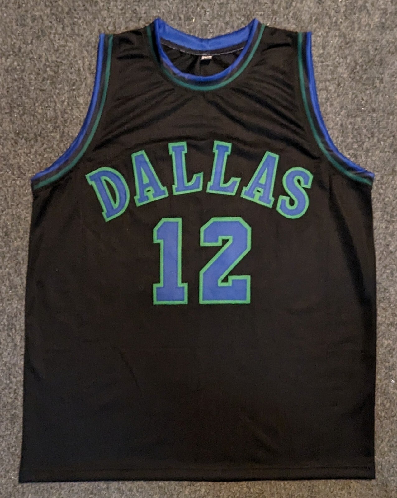 Dallas Mavericks Derek Harper Autographed Signed Jersey Jsa Coa
