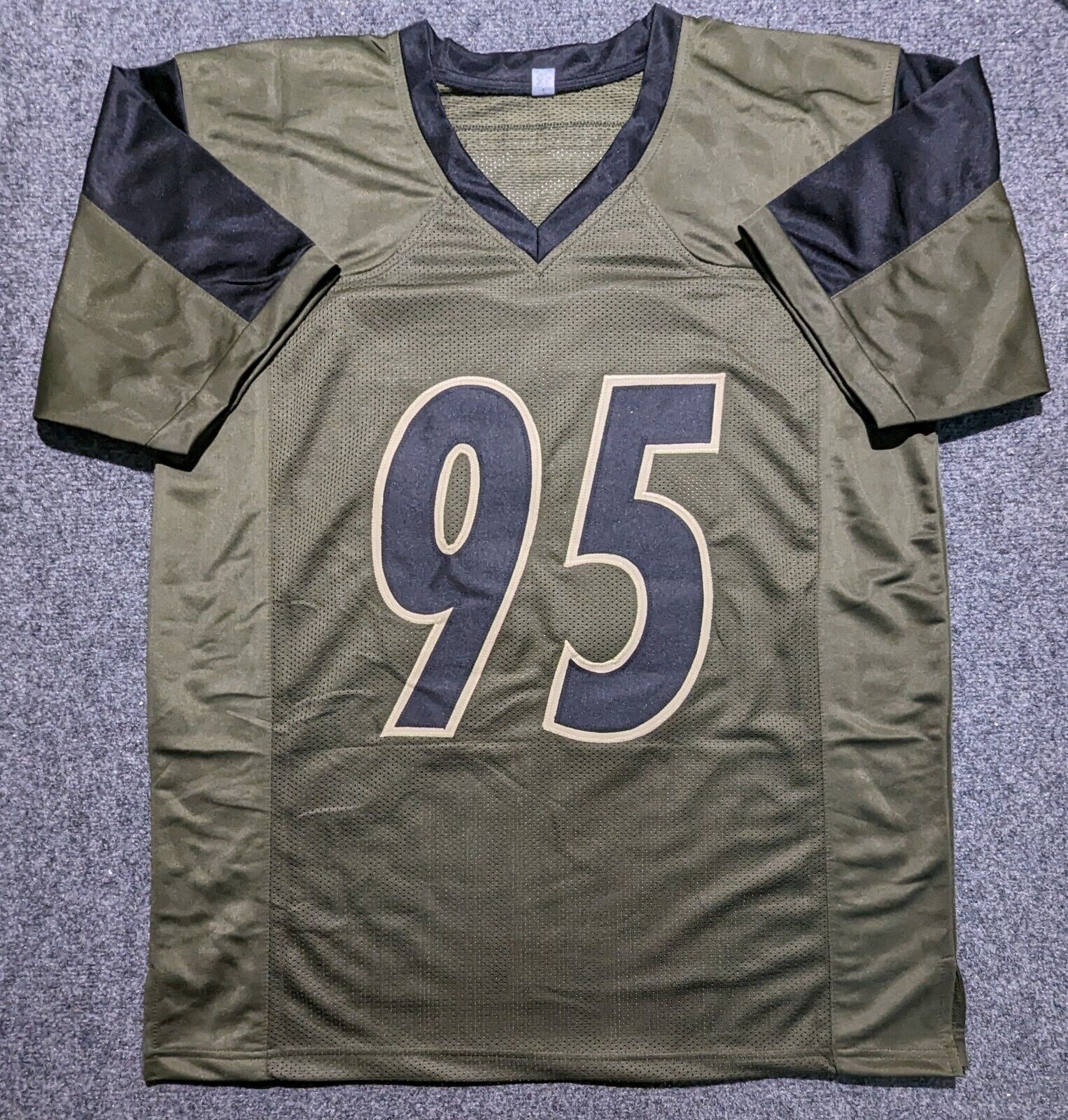 Pittsburgh Steelers Keeanu Benton Autographed Signed Salute Jersey Jsa Coa