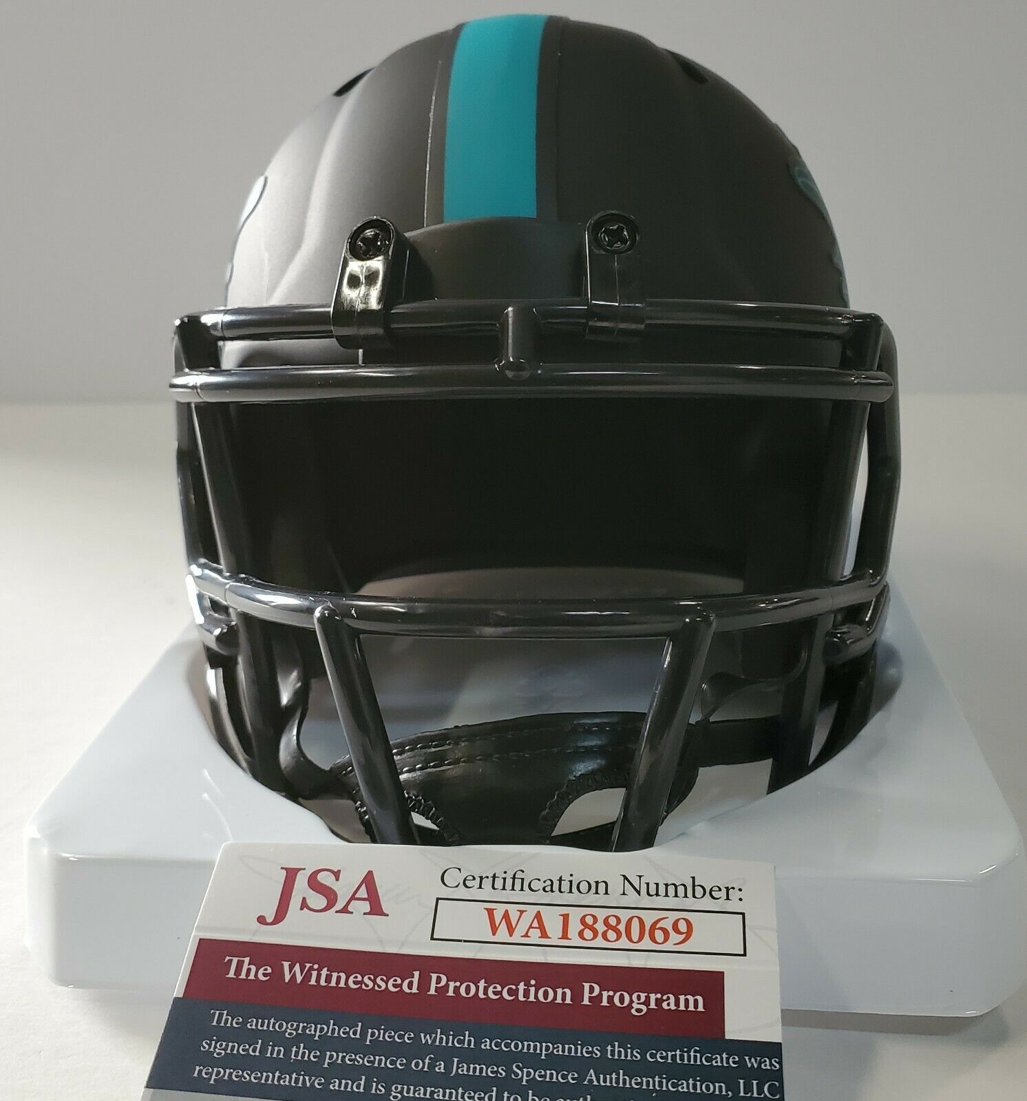 Patrick Surtain Autographed Signed Miami Dolphins Eclipse Mini Helmet Jsa Coa