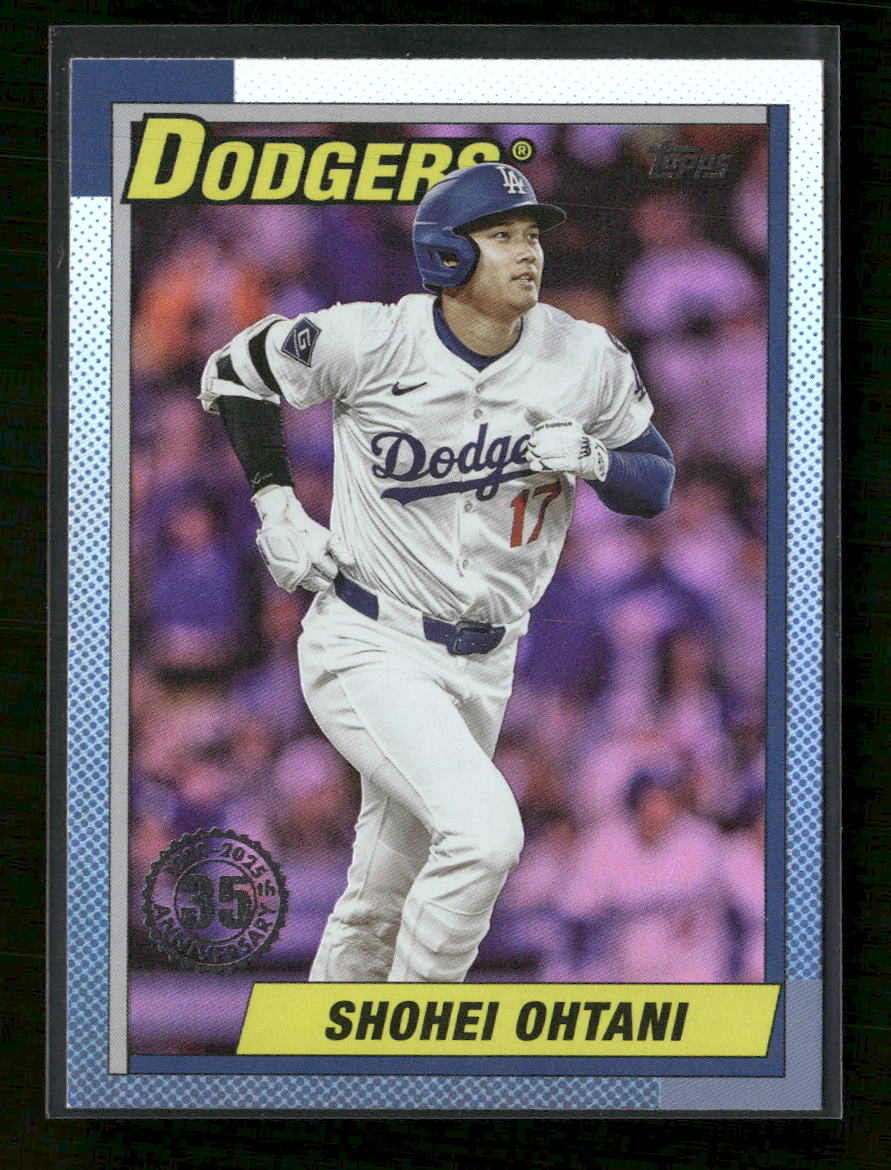 2025 Topps 1990 Baseball 35th Anniversary Holofoil Shohei Ohtani #U90-33
