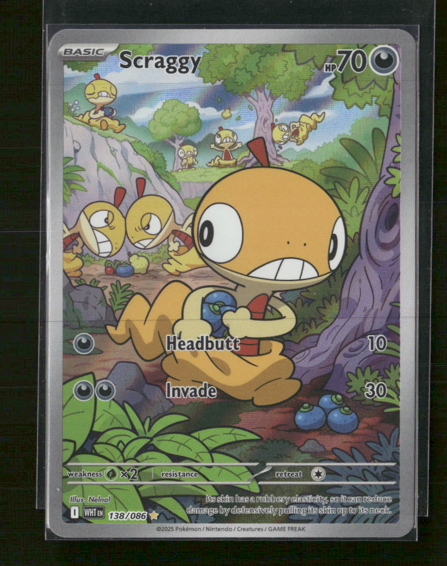 SV: White Flare Scraggy #138/086