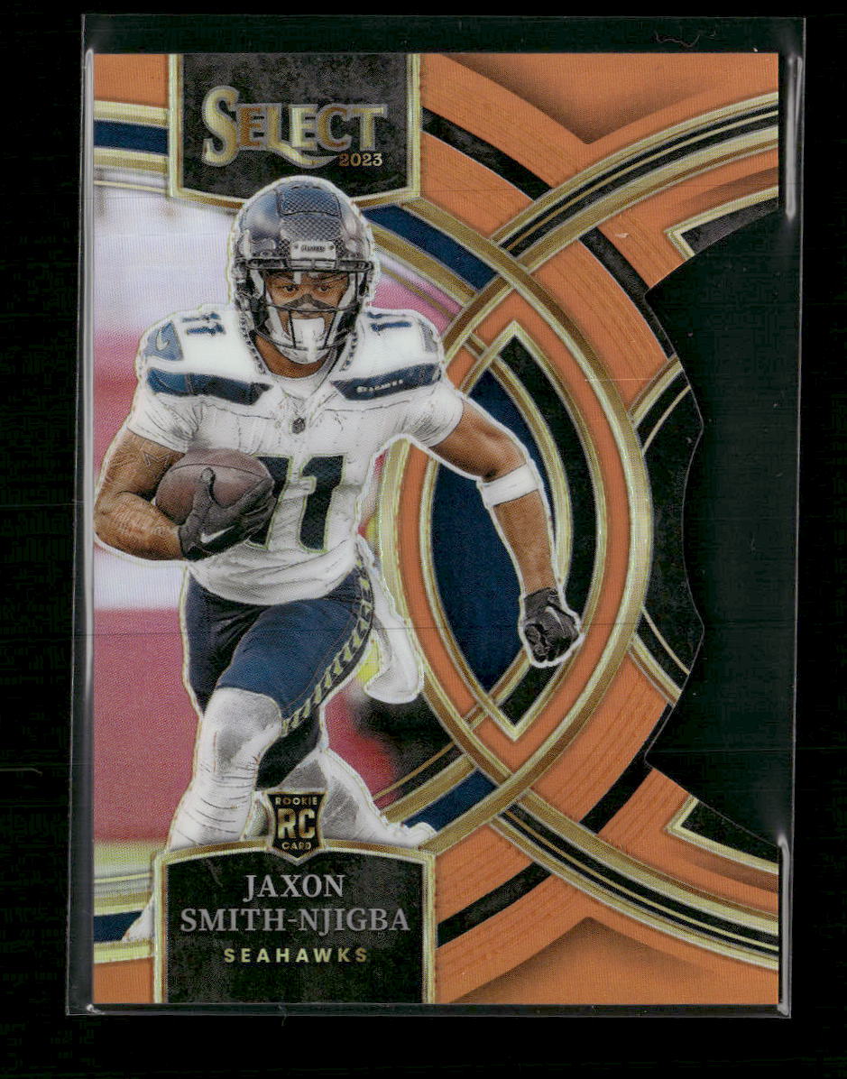 2023 Panini Select Orange Prizms Die Cuts Jaxon Smith-Njigba Rookie #/399 #174