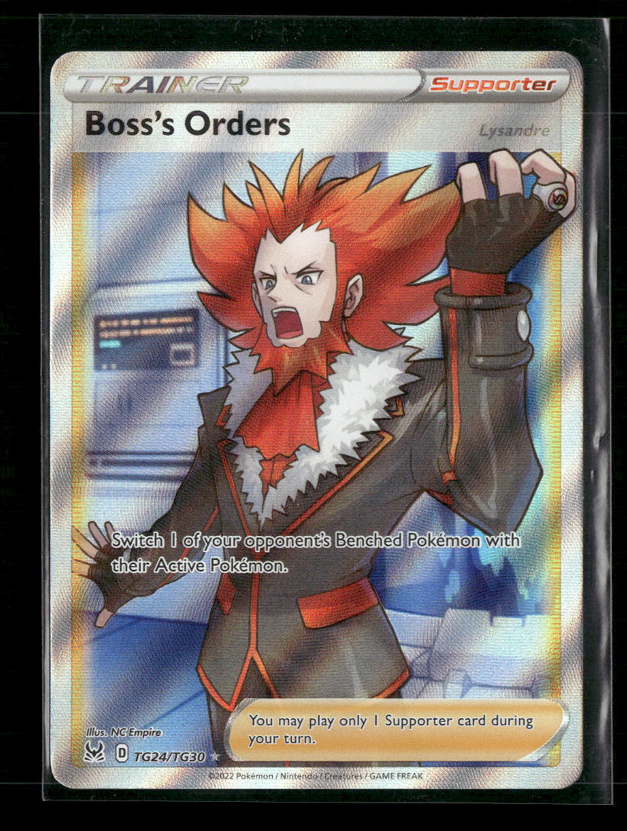 SWSH11: Lost Origin Trainer Gallery Boss's Orders #TG24/TG30