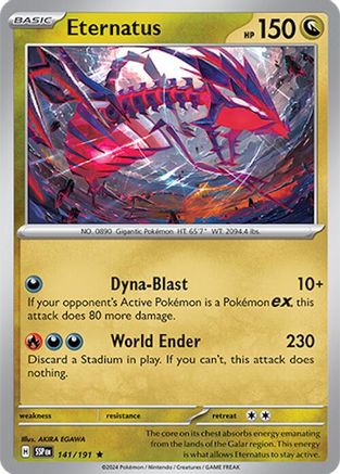Eternatus 141/191 - SV08 Surging Sparks Holofoil