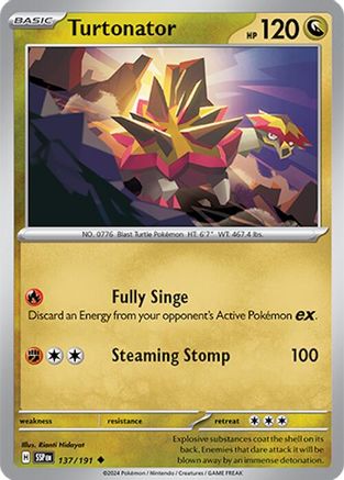 Turtonator 137/191 - SV08 Surging Sparks