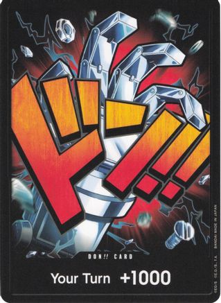 DON!! Card (Eustass "Captain" Kid) - Premium Booster -The Best- Foil