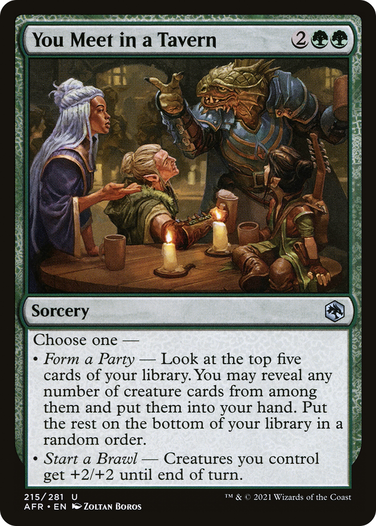 You Meet in a Tavern (AFR-215) - Adventures in the Forgotten Realms