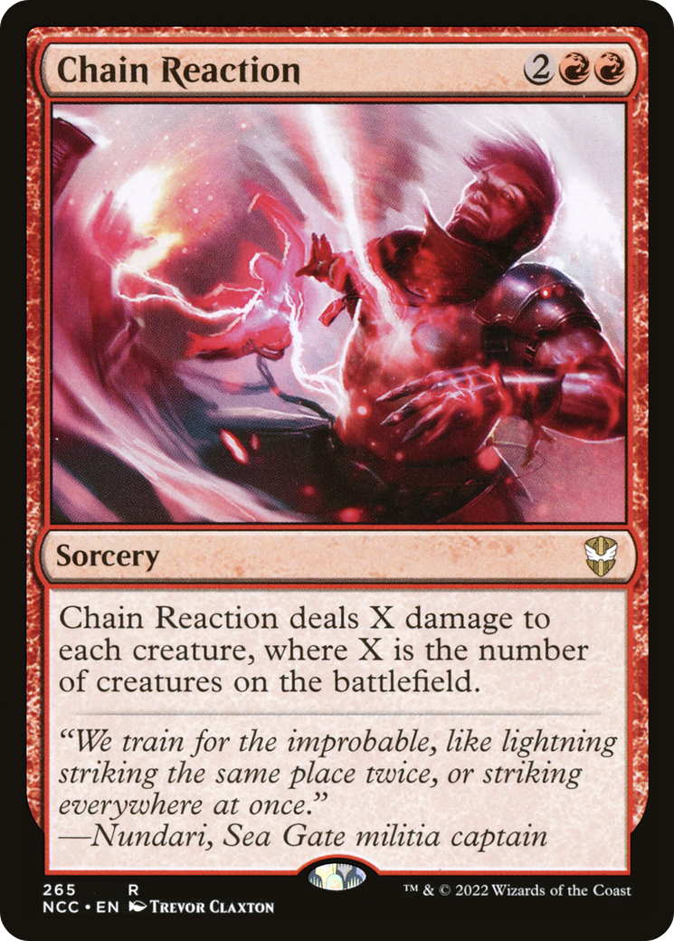 Chain Reaction (NCC-265) - New Capenna Commander