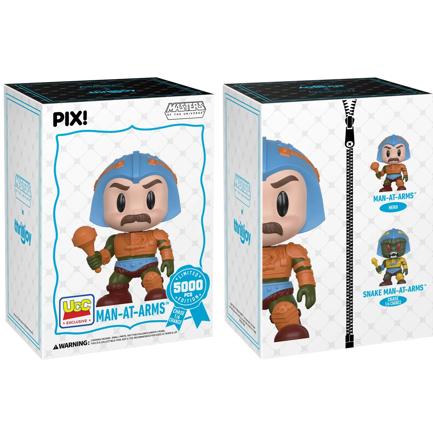 [Thrilljoy] [EXCLUSIVE] Masters of the Universe - Man-At-Arms LE5000 PIX Vinyl Figure (1 in 6 Chance at Chase)