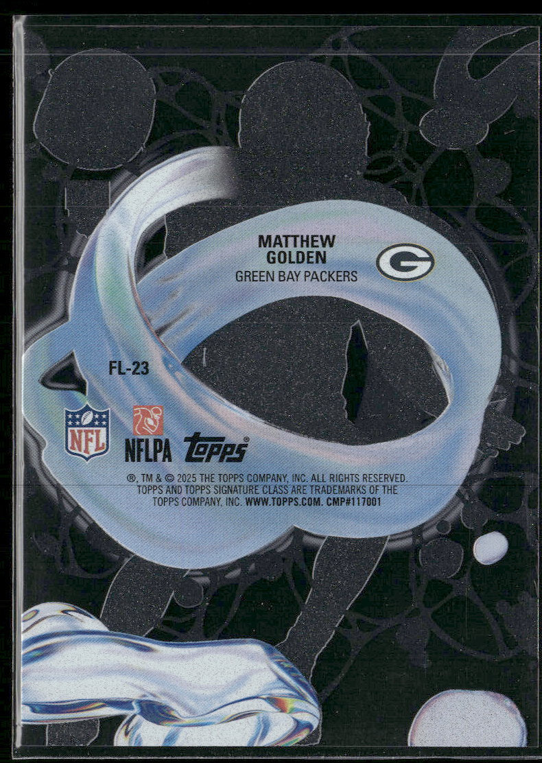 2025 Topps Signature Class Fluidity Matthew Golden #FL-23