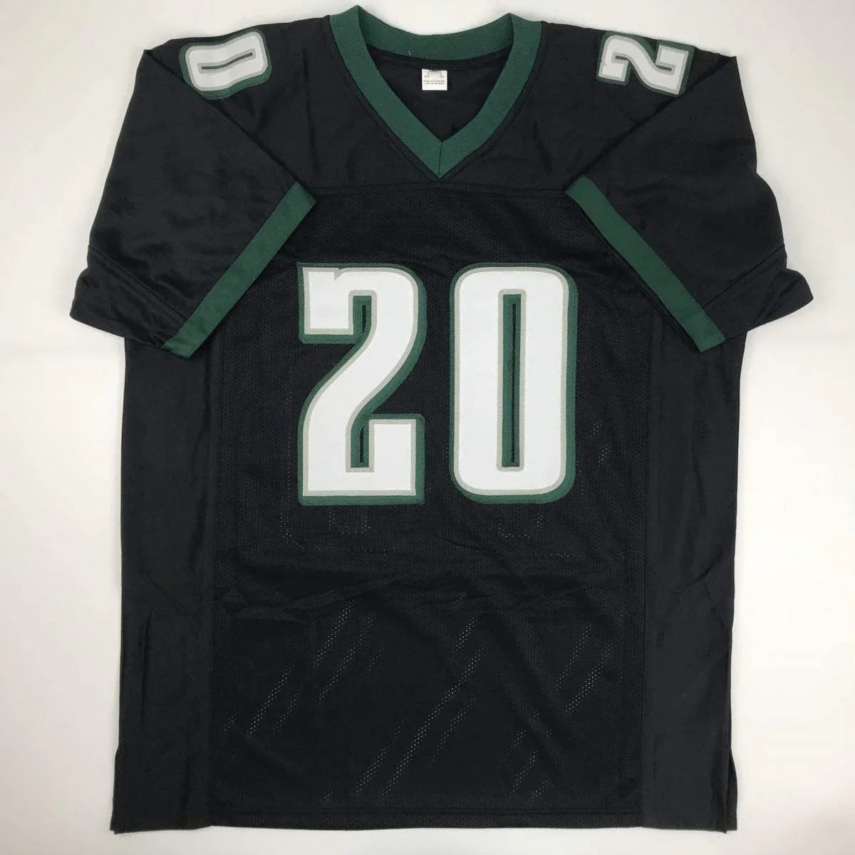 Autographed/Signed Brian Dawkins Philadelphia Black Football Jersey JSA COA