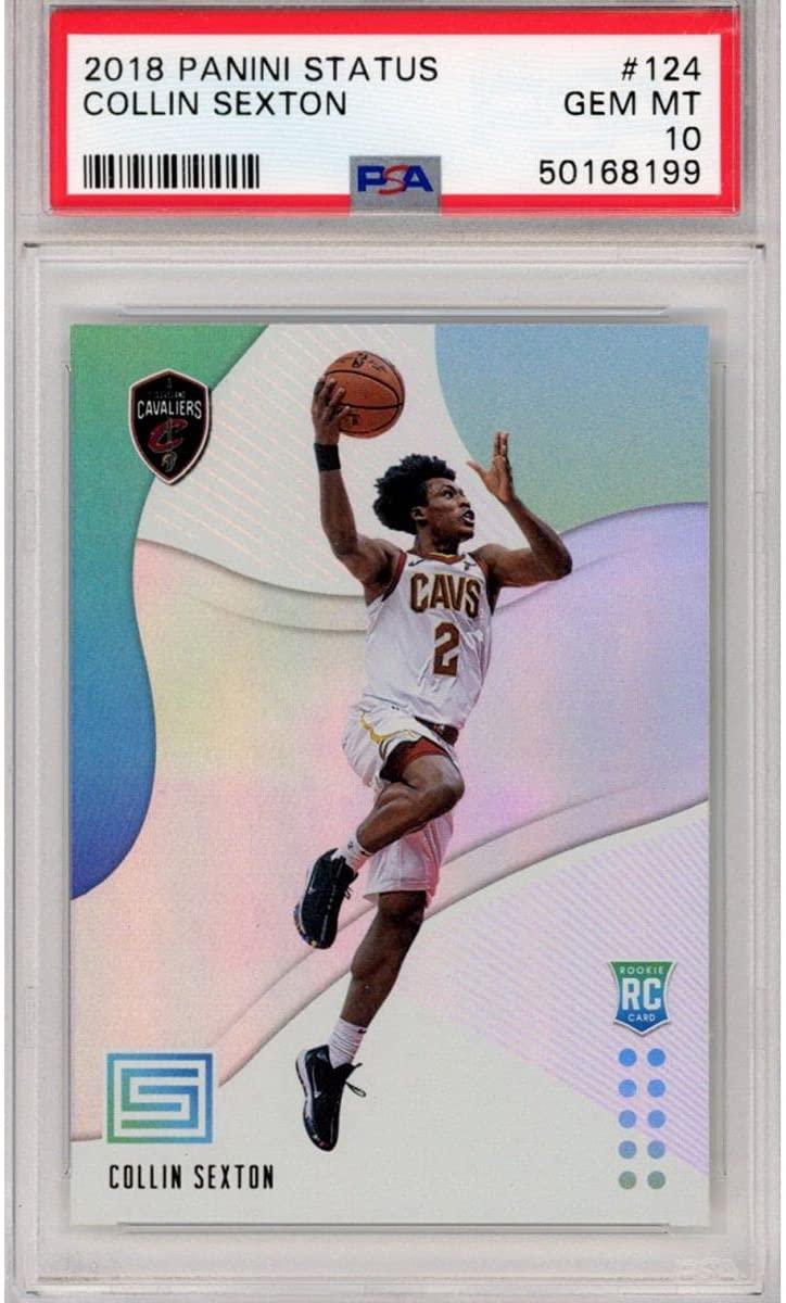 Graded 2018-19 Panini Status Collin Sexton #124 Rookie RC Basketball Card PSA 10 Gem Mint