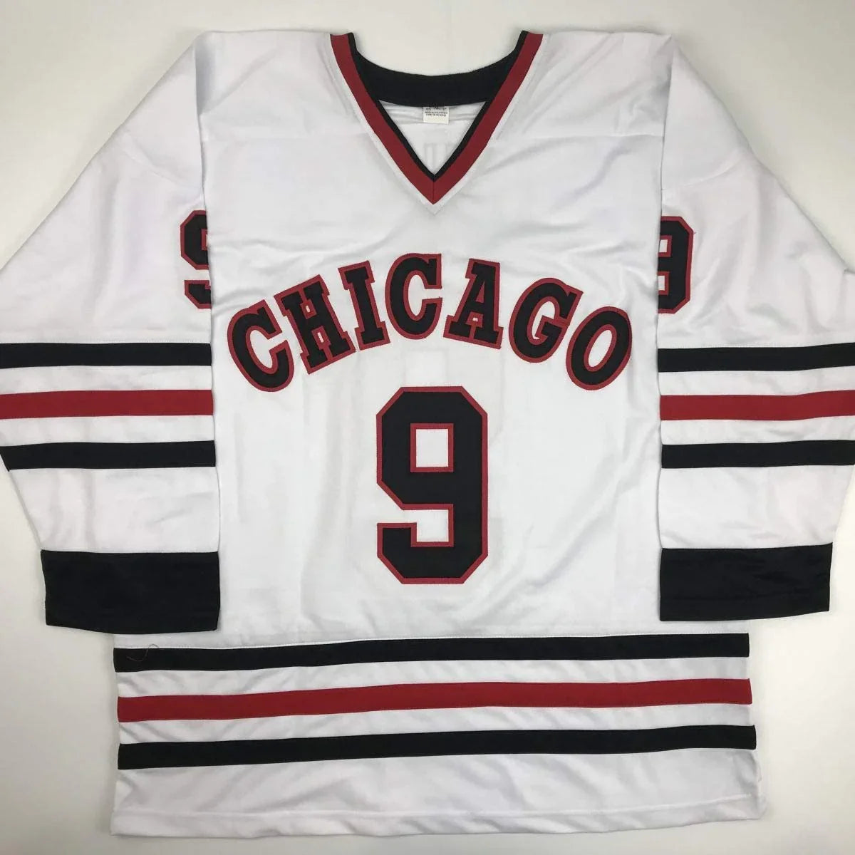 Autographed/Signed Bobby Hull Chicago White Hockey Jersey JSA COA