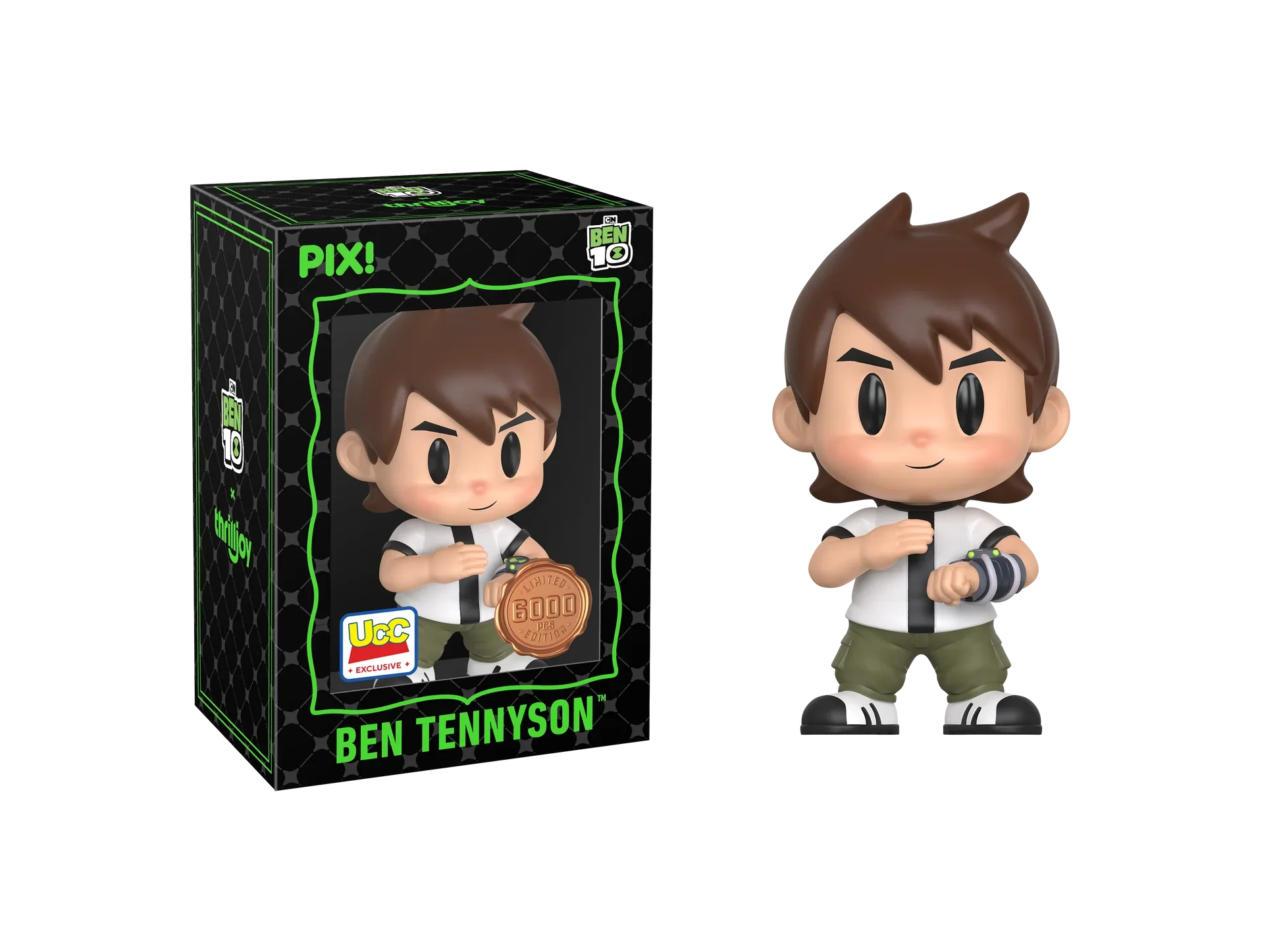[Thrilljoy] [EXCLUSIVE] BEN 10 - Ben Tennyson LE6000 PIX Vinyl Figure (1 in 6 Chance at Chase)