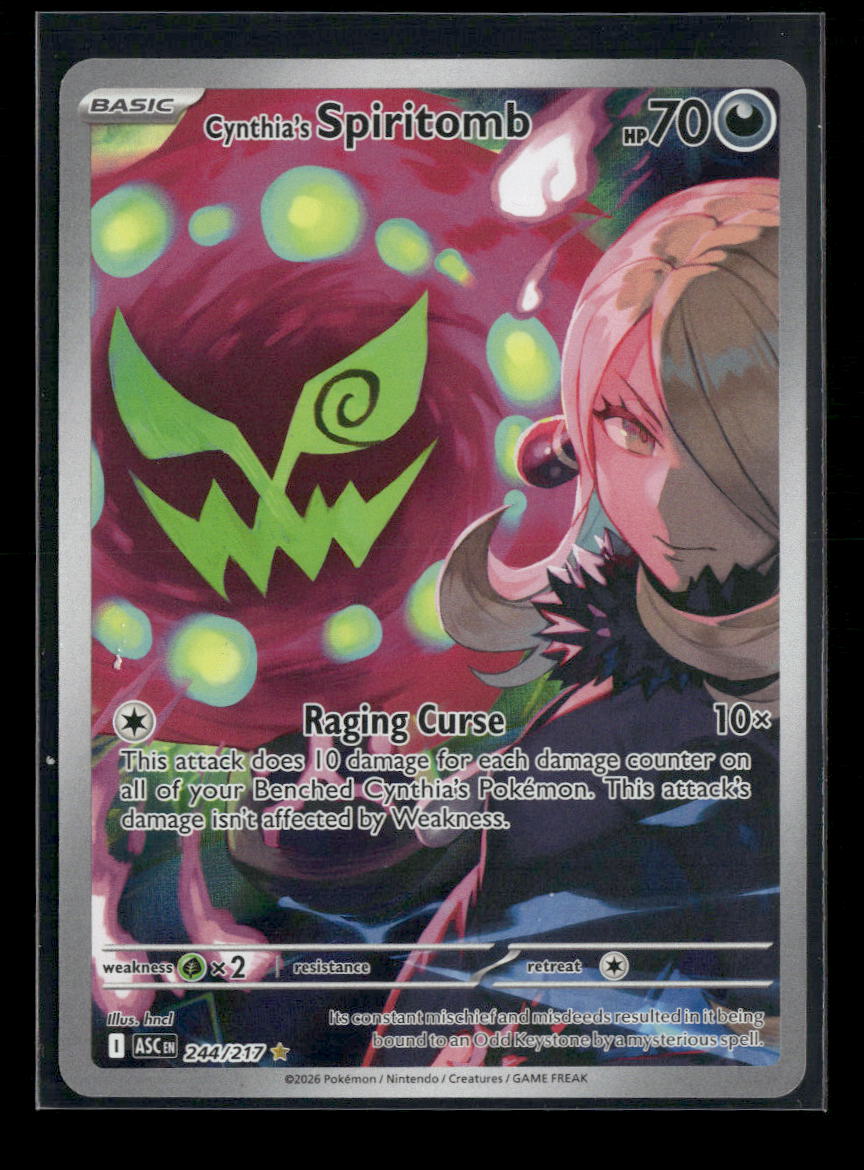 ME: Ascended Heroes Cynthia's Spiritomb #244/217
