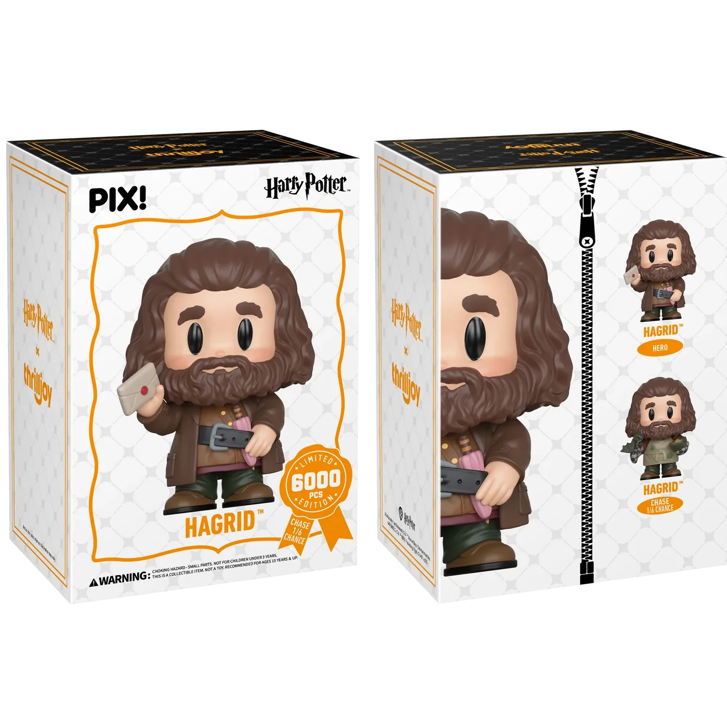 [Thrilljoy] Harry Potter and The Wizarding World - Rubeus Hagrid LE6000 PIX Vinyl Figure (1 in 6 Chance at Chase)