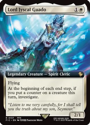 Lord Jyscal Guado (Extended Art) (FIC-137) - Commander: FINAL FANTASY