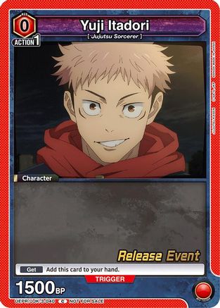 Yuji Itadori (3-040) (UEPR/JJK-3-040) - UEX02BT Jujutsu Kaisen Vol2 Release Event Cards