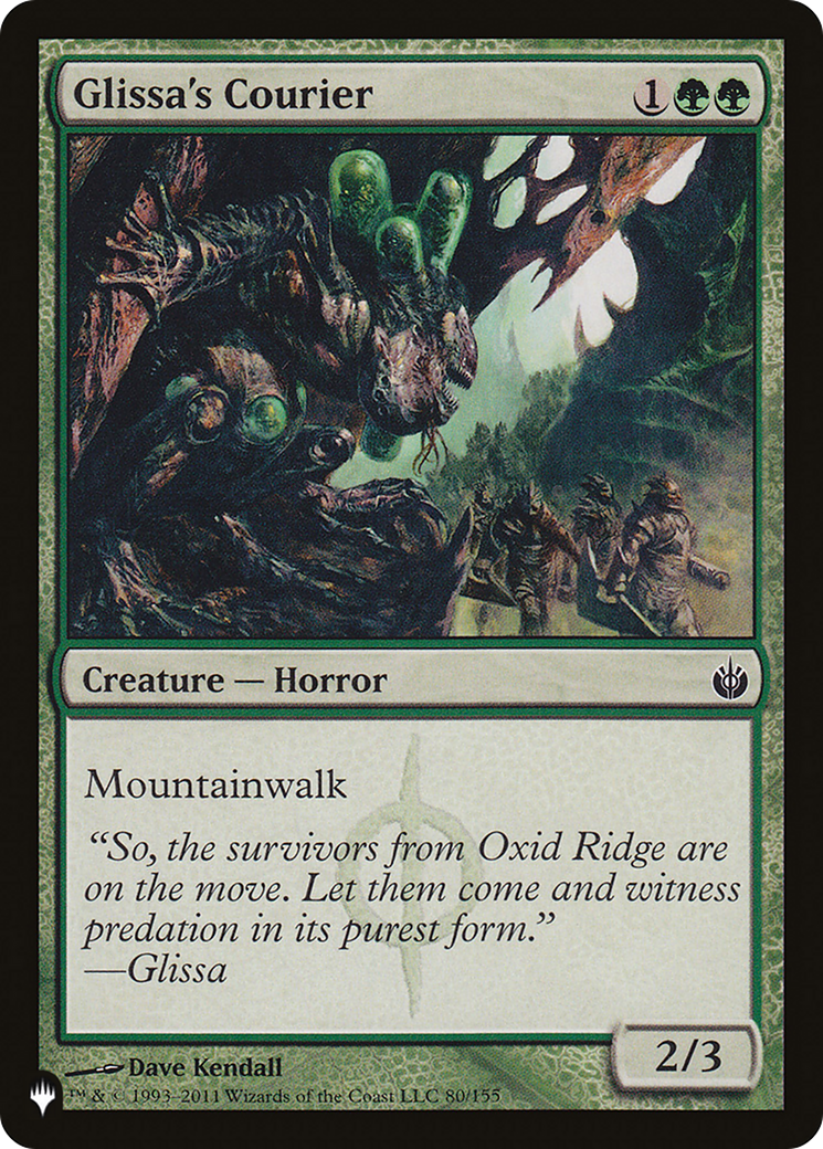 Glissa's Courier (LIST-MBS-80) - The List
