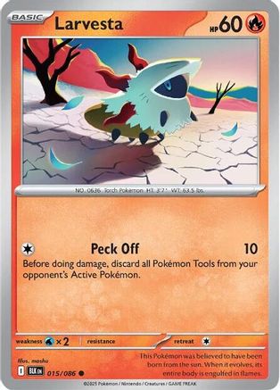 Larvesta 015/086 - SV Black Bolt