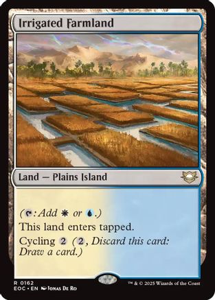 Irrigated Farmland (EOC-162) - Commander: Edge of Eternities