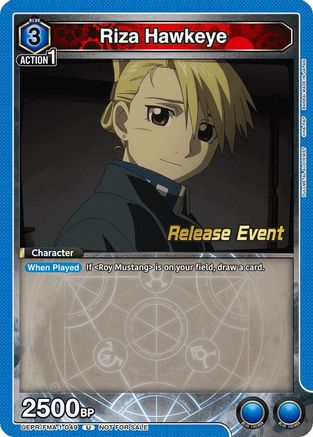 Riza Hawkeye (049) (UE09BT/FMA-1-049) - UE09BT FULLMETAL ALCHEMIST Release Event Cards