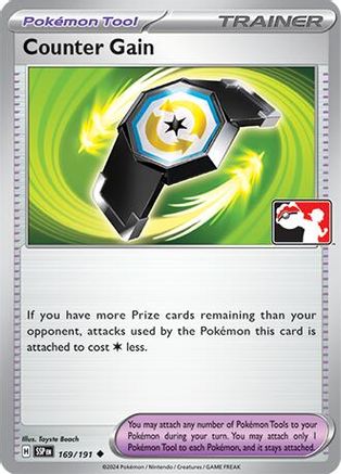 Counter Gain 169 - Prize Pack Series Cards