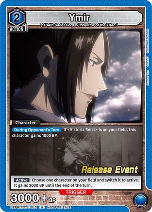 Ymir (013) (UEPR/AOT-1-013) - UE10BT Attack on Titan Release Event Cards