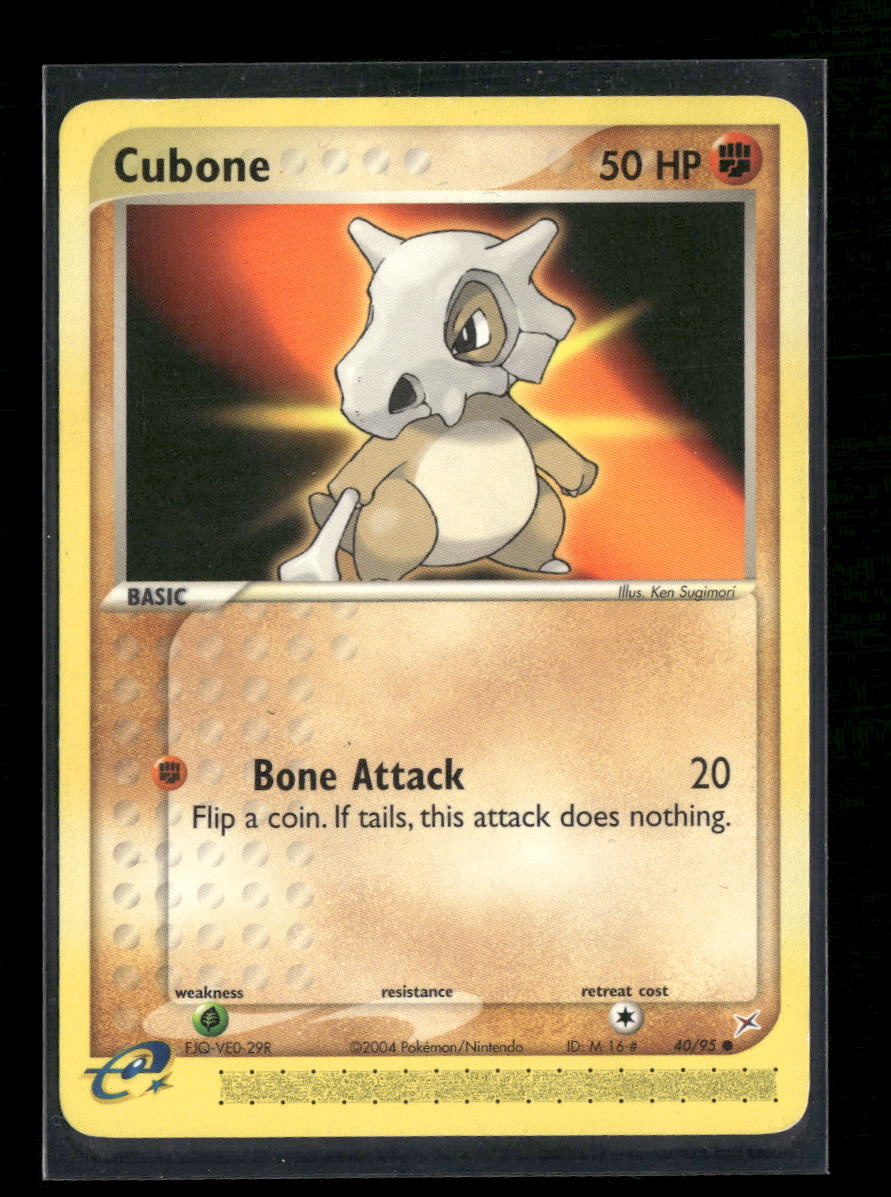 Team Magma vs Team Aqua Cubone #40/95