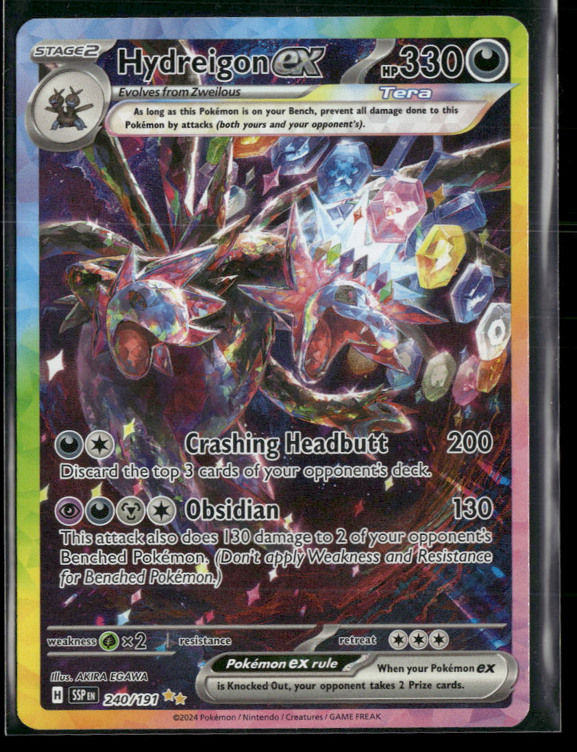 SV08: Surging Sparks Hydreigon ex #240/191