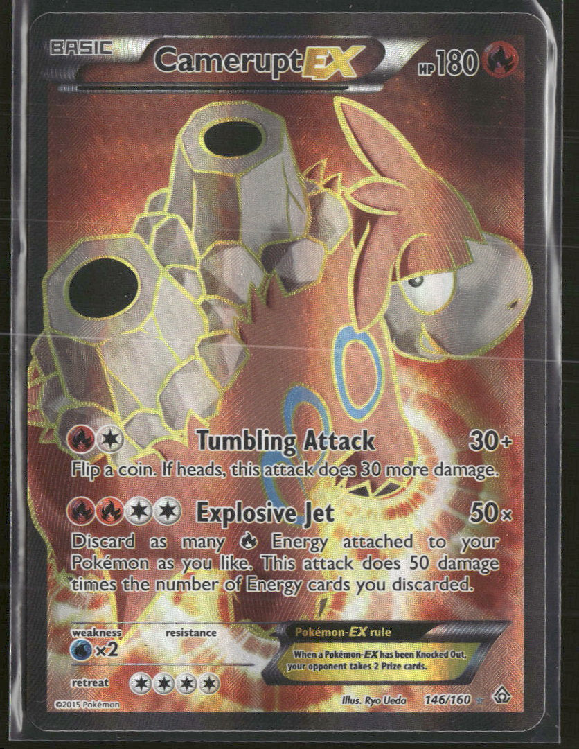 XY - Primal Clash Camerupt EX (146 Full Art) #146/160