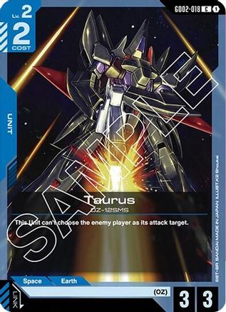 Taurus (GD02-018) - Dual Impact