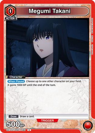 Megumi Takani (080) (UE11ST/RNK-1-080) - UE11ST Rurouni Kenshin Starter Deck