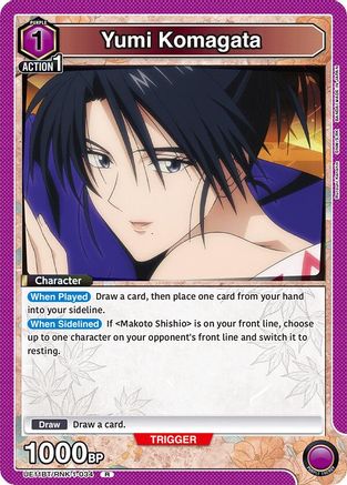Yumi Komagata (UE11BT/RNK-1-034) - UE11BT Rurouni Kenshin Foil