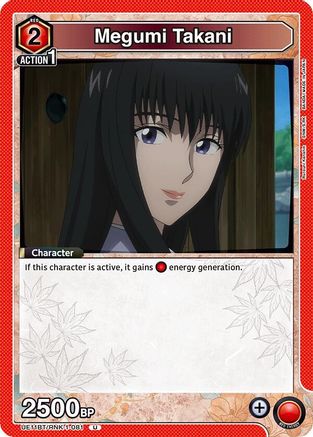 Megumi Takani (081) (UE11BT/RNK-1-081) - UE11BT Rurouni Kenshin