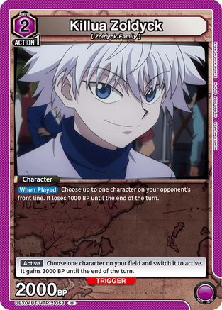 Killua Zoldyck (058) (UEX04BT/HTR-2-058) - UEX04BT HUNTER X HUNTER Vol2