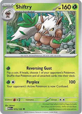 Shiftry 015 - ME01 Mega Evolution