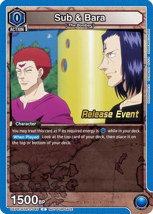 Sub & Bara (UEPR/HTR-2-045) - UEX04BT HUNTER X HUNTER Vol2 Release Event Cards
