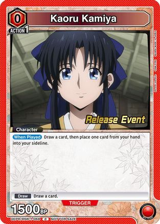 Kaoru Kamiya (068) (UEPR/RNK-1-068) - UE11BT Rurouni Kenshin Release Event Cards