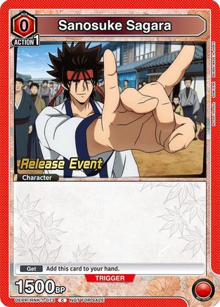 Sanosuke Sagara (073) (UEPR/RNK-1-073) - UE11BT Rurouni Kenshin Release Event Cards