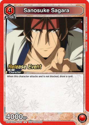 Sanosuke Sagara (075) (UEPR/RNK-1-075) - UE11BT Rurouni Kenshin Release Event Cards