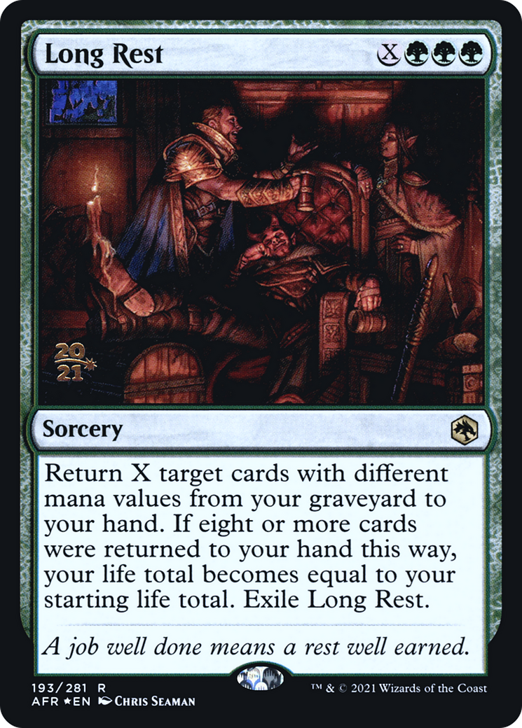 Long Rest (PRE-193S) - Adventures in the Forgotten Realms Promos Foil