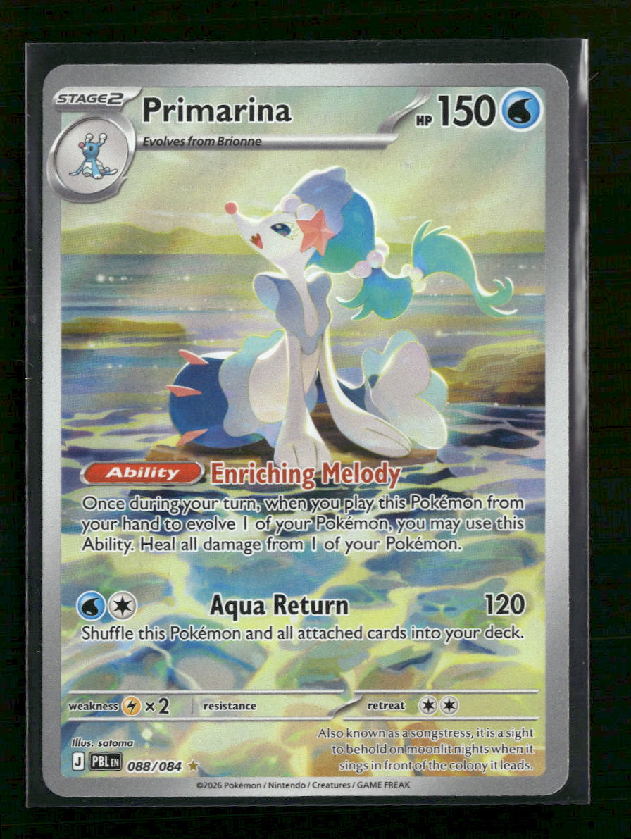 ME05: Pitch Black Primarina #088/084