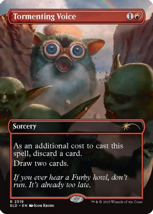 Tormenting Voice (SLD-2319) - Secret Lair Drop Series