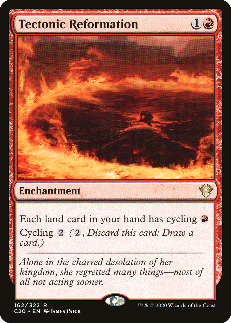 Tectonic Reformation (C20-162) - Commander 2020