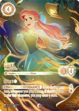 Ariel - Ethereal Voice (Iconic) (241/204) - Whispers in the Well Holofoil